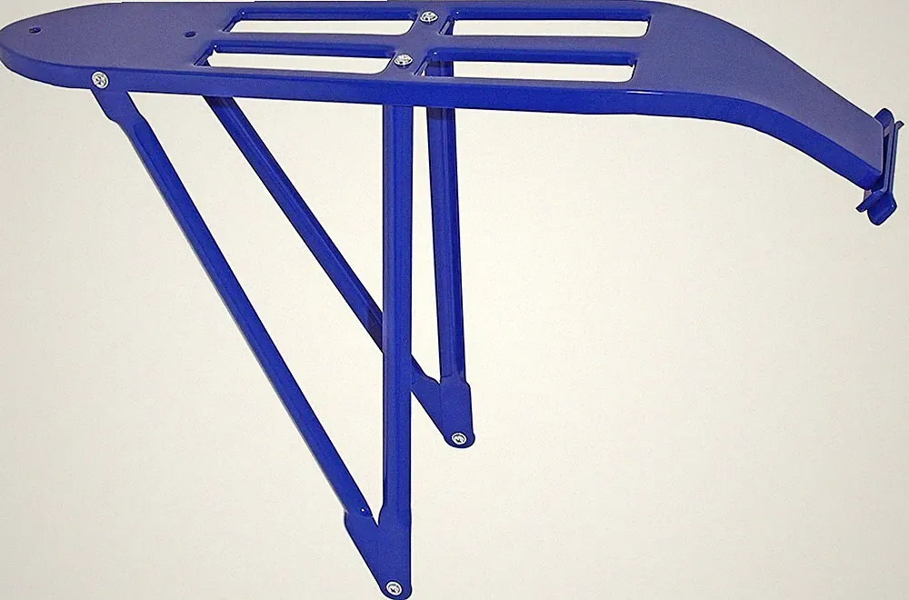 26" BEACH CRUISER CARRIER VINTAGE BICYCLE BICYCLE RACK BLUE.