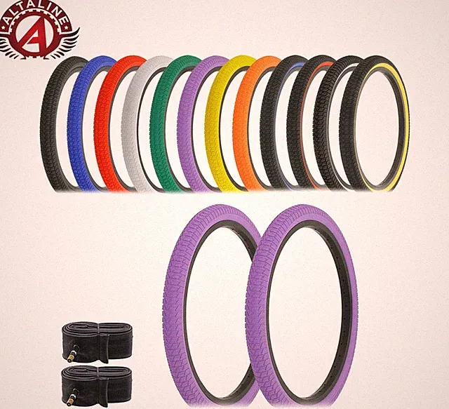 ALTALINE BICYCLE TIRE 20" x 1.75 VENDETTA LOWRIDER BMX MTB TRIKE CYCLING W/TUBES