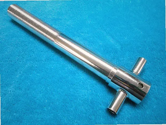 BICYCLE 1" SPRINGER FORK STEERING TUBE 7-1/2" long CHROME NEW!