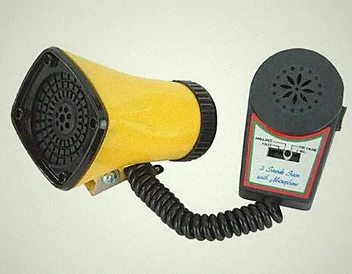 Bicycle Electric Horn 3-Sounds with Microphone Handlebar Mount Bikes