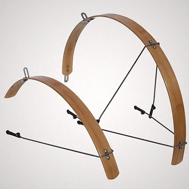 Custom Bamboo Bicycle Full Coverage Fenders-any size