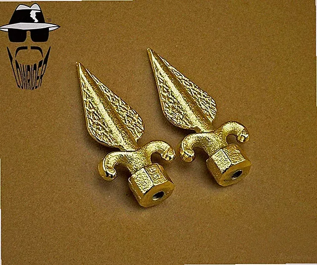 ORIGINAL LOWRIDER 26T ARROW BICYCLE GOLD PEGS FITS 3/8 AXLE.