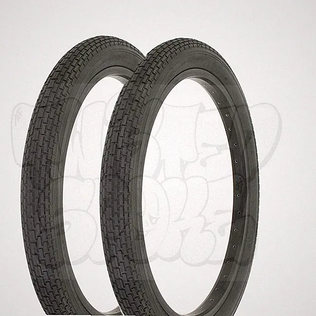 PAIR Duro HF-120A Street Brick Lowrider Bike Tires Black 20 x 2.125